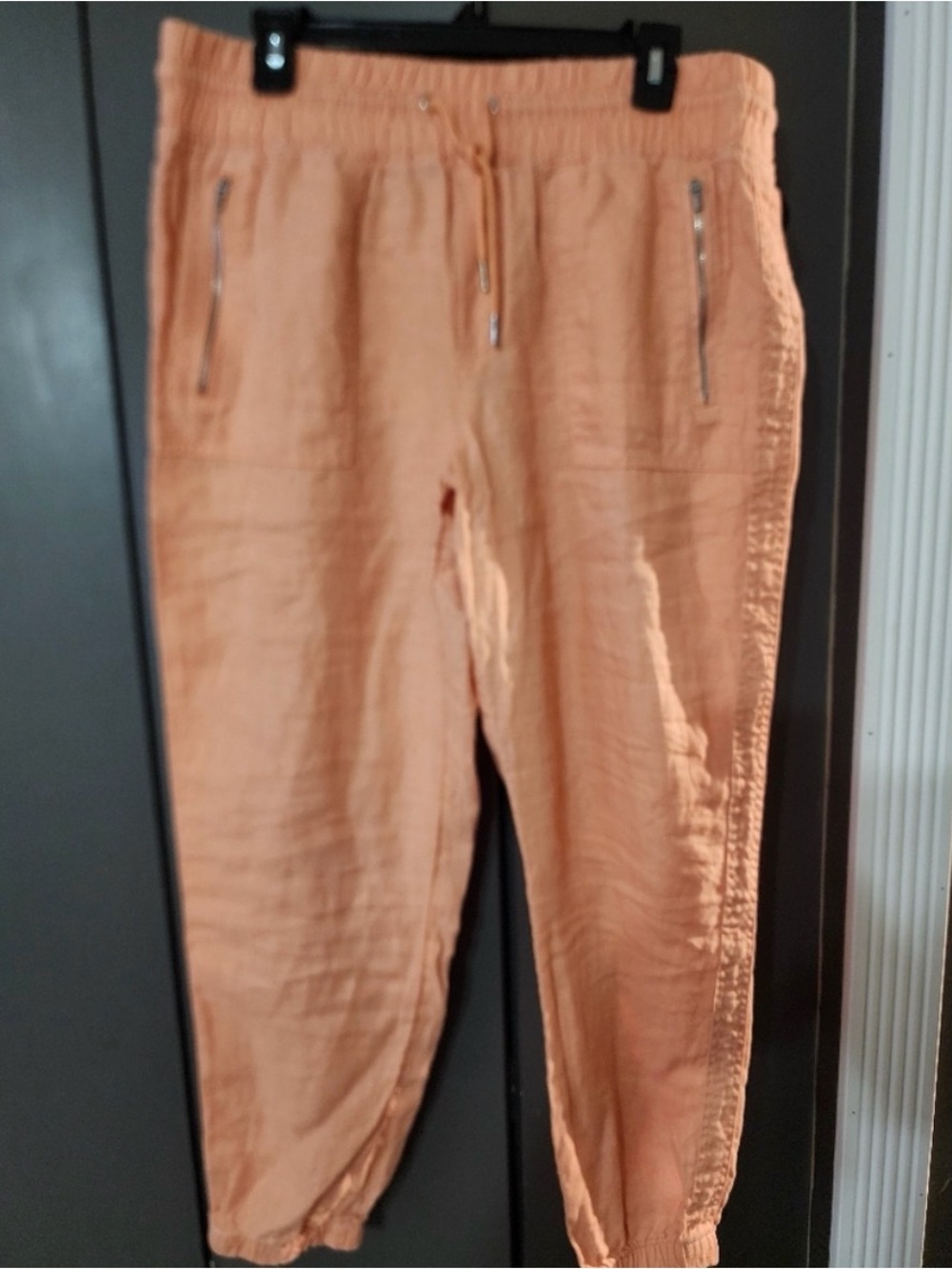 Athleta Peach Drawstring Joggers